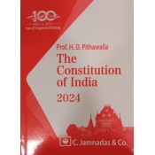 Jhabvala Law Series's Constitution of India Notes For BA. LL.B  & LL.B by Noshirvan H. Jhabvala | C.Jamnadas & Co. [Edn. 2024]